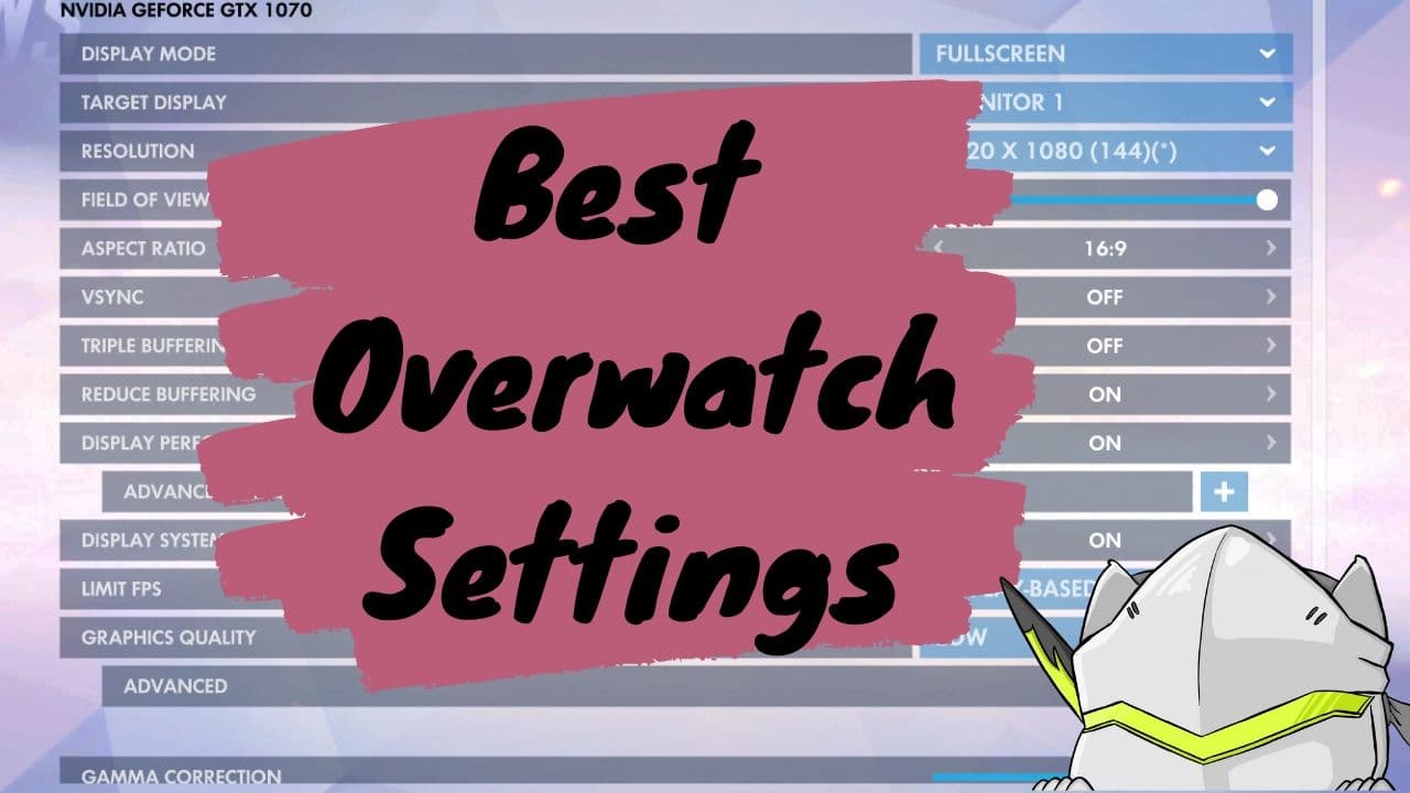 best overwatch settings for pc