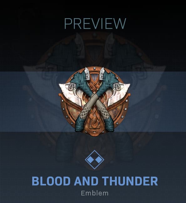 Ronin Operator Pack Warzone Emblem Blood And Thunder