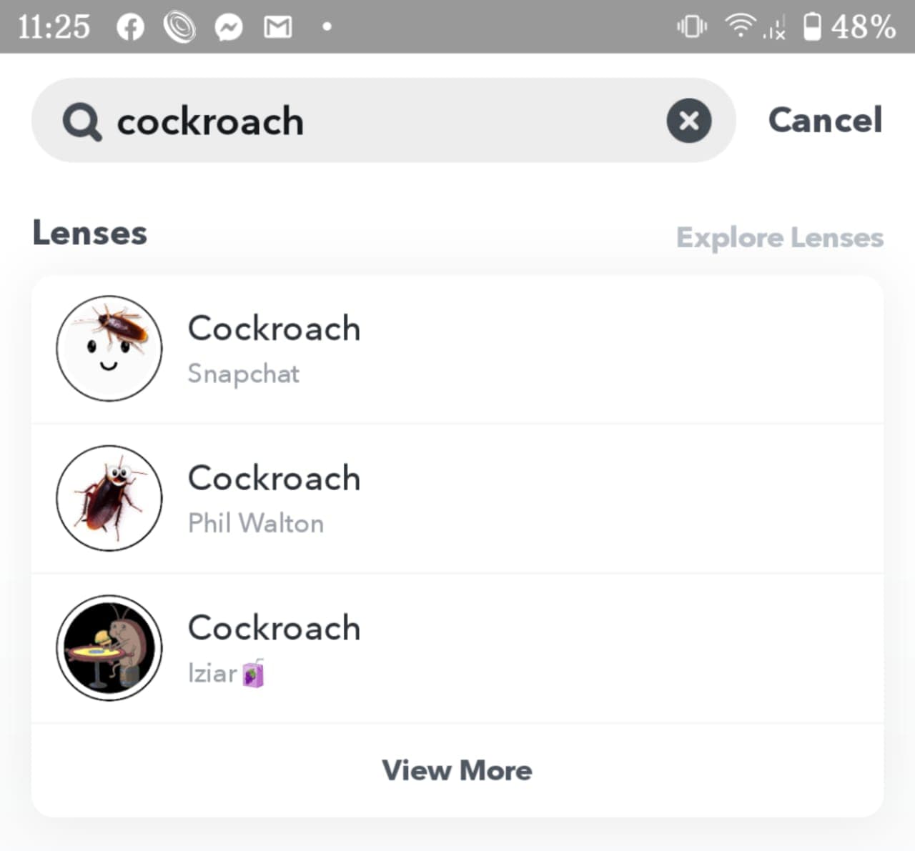 Cockroach Filter for tiktok