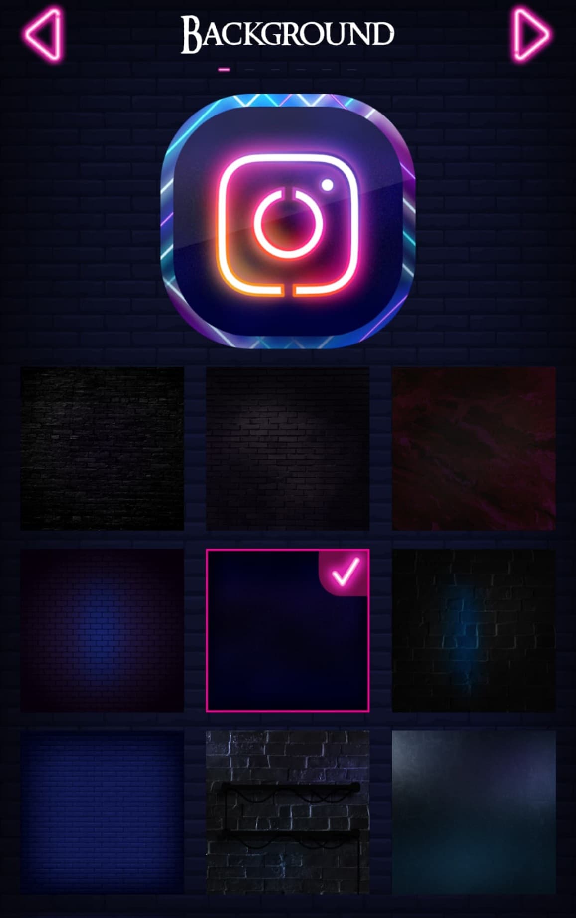 neon green aesthetic icon creator