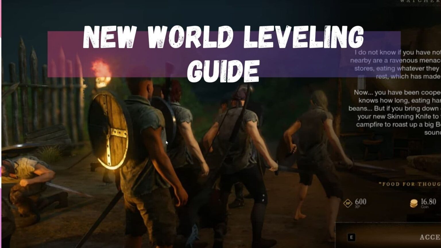 New World Leveling Guide Fastest way to Level up your charactor Ava's