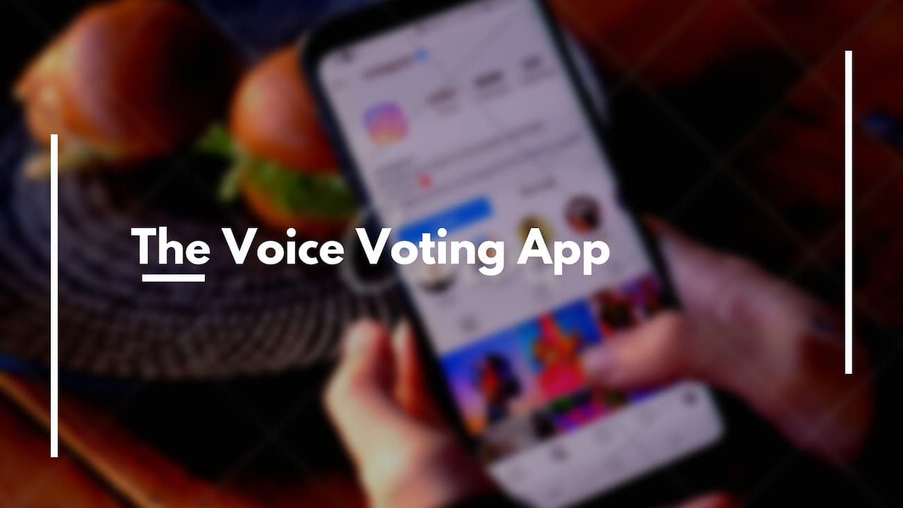 The Voice Voting App